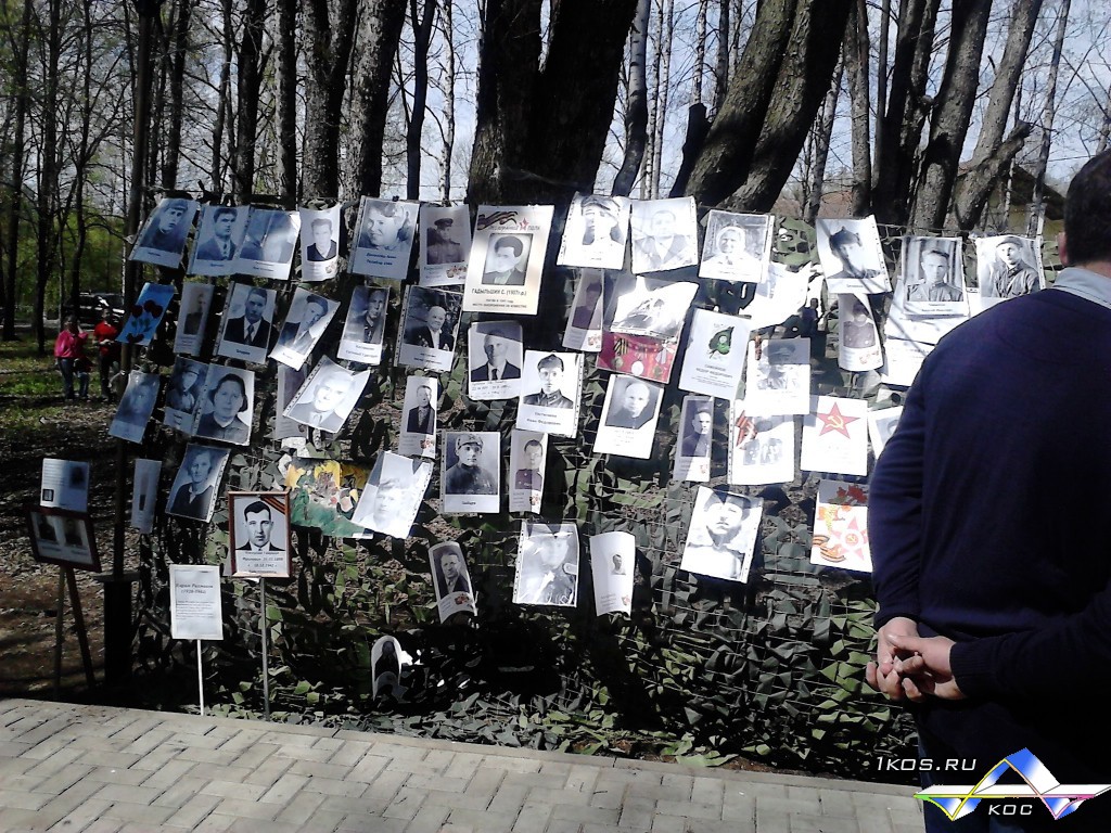 Мой дед. Фото в центре в рамке.