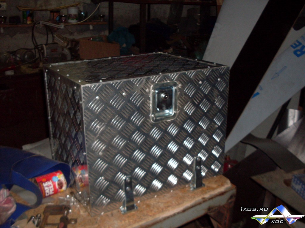 Алюминиевый инструментальный ящик 500 * 400  * 400 мм