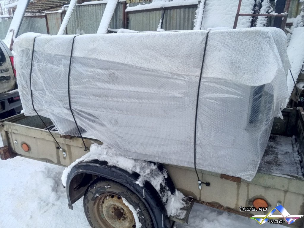 Отправка кузова для УАЗа Пикапа с пластиковыми бортами.