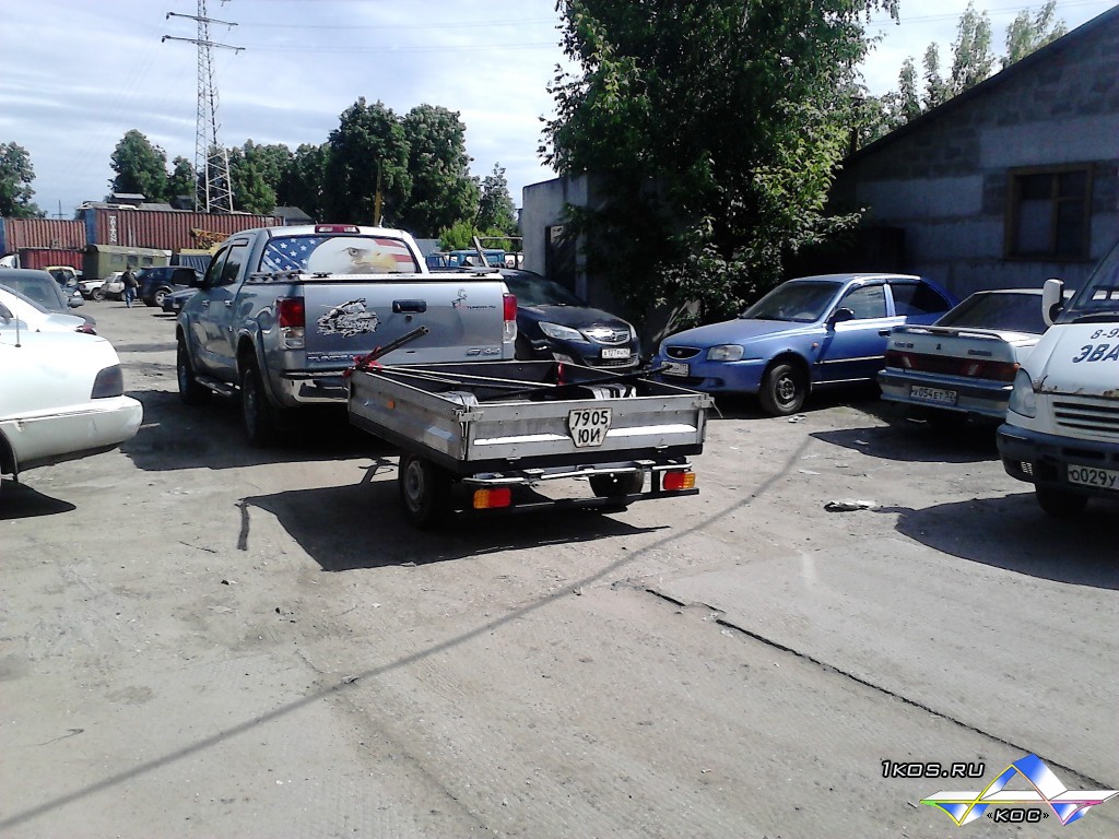 Прицеп готов.