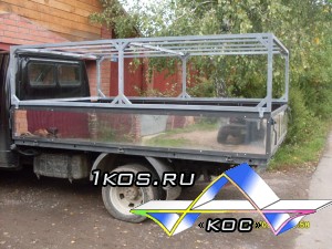 Боковой борт сэндвич - панели с матовой или зеркальной нержавейкой   на "Газель".  Стальной каркас, нержавейка, дерево, стандартные замки. Гарантия на весь срок службы авто. Цена 1 борта  5 500 р.