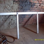 Задний бампер - сцепка.