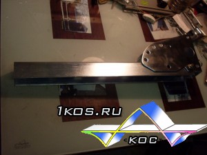 Кронштейн бокового противоподкатного бруса.