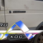 Ремонтные накладки на двери для » Газели». (Наружные и внутренние). 600 руб. за штуку.