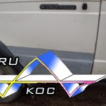 Ремонтные накладки на двери для » Газели». (Наружные и внутренние). 600 руб. за штуку.