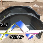 Крылья задние для "Газели". Цена 1 000 р. за пару.