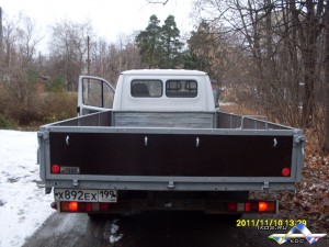 Задний борт "Газель". Стальной каркас и финская фанера. 3 500 р.