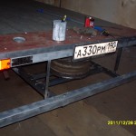 Задний бампер сцепка.