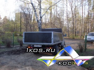 Высокие борта.