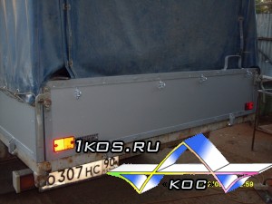 Задний борт старого образца.