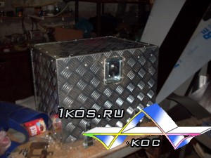 Алюминиевый инструментальный ящик 500 * 400  * 400 мм