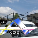 Экспедиционный багажник и лестница.