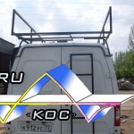 Экспедиционный багажник и лестница.