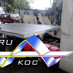 Установка кузова.