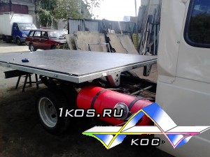 Установка кузова.